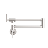 Nero Zen 316L Stainless Steel Pot Filler | Brushed Nickle